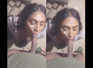 College Guy Gives Nri Desi Girl Facial After Sucking