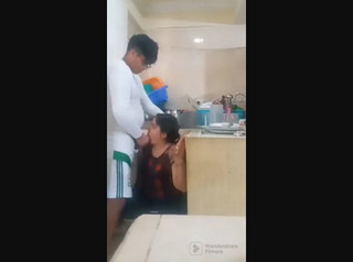 Giving My Boyfriend Blowjob In Room
