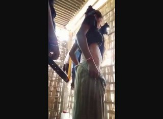 Desi Patli Boudi Doggy Style Chudai