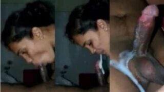 Chennai Ke Aunty Ne Lover Ko Diya Jabardast Blowjob