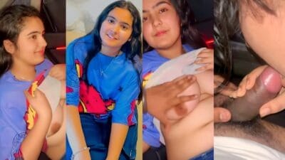 Girlfriend Ne Gari Mein Bethe Apna Chuchi Dikhayi Camera Mein