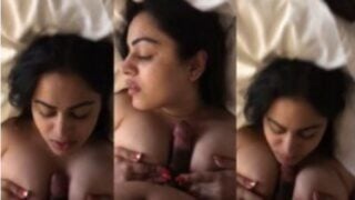 Mere Wife Ka Bade Bade Dudh Ke Bich Mein Lund Ko Ragada
