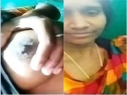 Telugu Shadi Shuda Ladki Apna Dudh Dikhati Hai