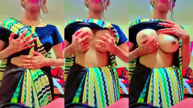 20 Saal Ke Ladki Ne Apne Gol Sundar Dudh Dikha Rahi Hai