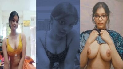 Khoobsoorat Ladki Mobile Camera Mein Apne Sundar Chuchi  Dikhati Hai